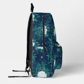 Sac À Dos Imprimé Le Motif blanc Lotus Midnight Lotus (Gauche)