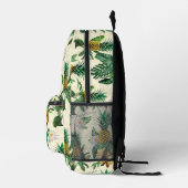 Sac À Dos Imprimé Le Motif blanc Lotus Pineapple Paradise (Droite)
