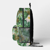 Sac À Dos Imprimé Le Motif blanc Lotus Tropical Canopy (Droite)