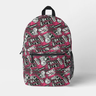 Sac À Dos Imprimé Le motif carreau punk des Hex Girls