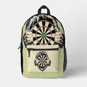 Sac À Dos Imprimé Le tableau de fléchettes sur votre poitrine ! set