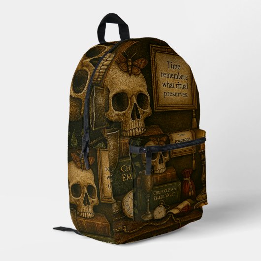 Sac À Dos Imprimé Le temps se souvient (Coin arrière gauche)