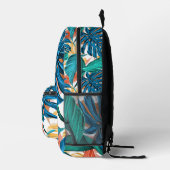 Sac À Dos Imprimé Leafy Backpack (Droite)