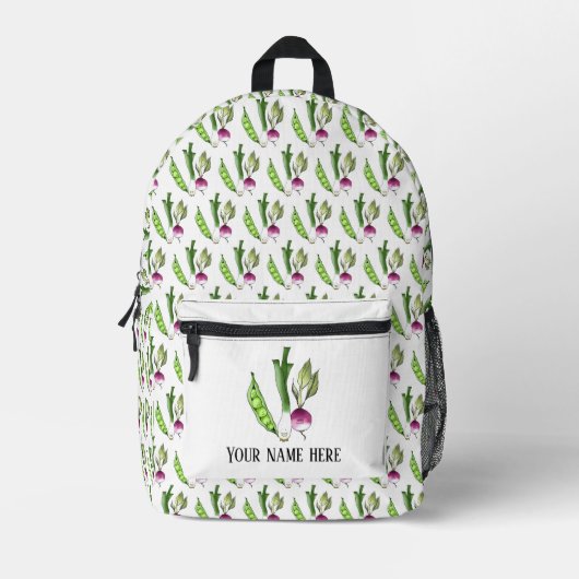 Sac À Dos Imprimé légume mignon (nom) (Recto)