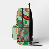 Sac À Dos Imprimé Légumes souriants (Droite)