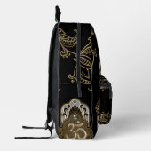 Sac À Dos Imprimé L'élégant panneau Ohm. (Gauche)