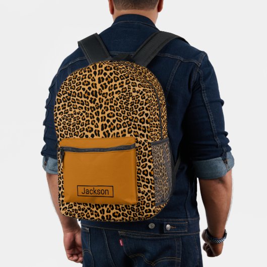 Sac À Dos Imprimé Leopard (Insitu (Modèle))