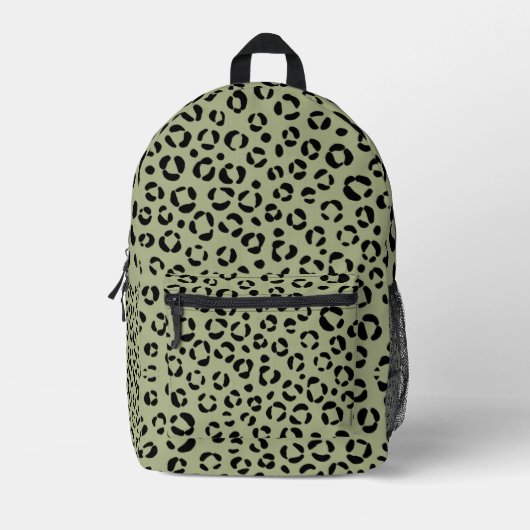 Sac À Dos Imprimé Léopard âgé (Recto)