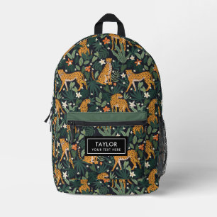Sac À Dos Imprimé Léopard Jungle Animal