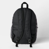 Sac À Dos Imprimé léopard noir (Verso)