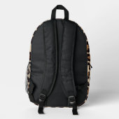 Sac à dos imprimé léopard - Sac style sauvage (Verso)