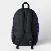 Sac À Dos Imprimé "Leopard violet électrique" (Verso)