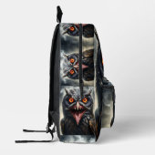 Sac À Dos Imprimé "Les ailes cauchemardesques : La Chouette des vamp (Gauche)
