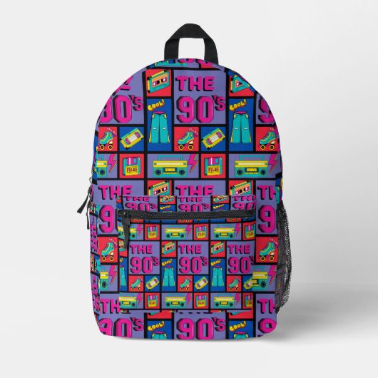 Sac À Dos Imprimé Les années 90 (Recto)