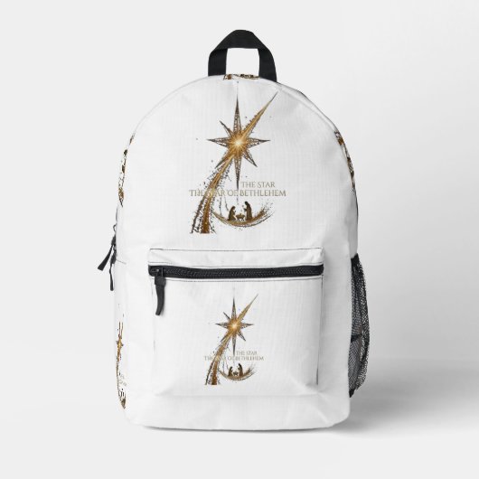 Sac À Dos Imprimé L'étoile de Bethléem (Recto)