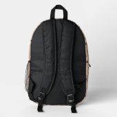 Sac À Dos Imprimé Lettre N (Verso)