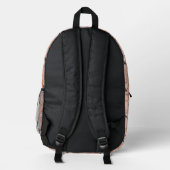 Sac À Dos Imprimé Lettre X (Verso)