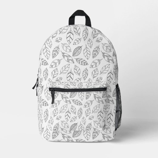 Sac À Dos Imprimé Liage minimal (Recto)