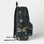 Sac À Dos Imprimé Libellule bleue vintage (Gauche)