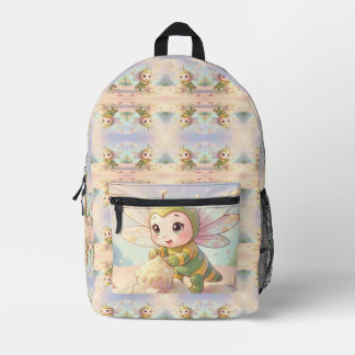 Sac À Dos Imprimé Libellule – Nectar stellaire de la nuit silencieus