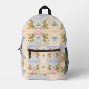 Sac À Dos Imprimé Libellule – Nectar stellaire de la nuit silencieus