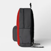 Sac À Dos Imprimé Lightweight Trail red Hiking Backpack (Droite)