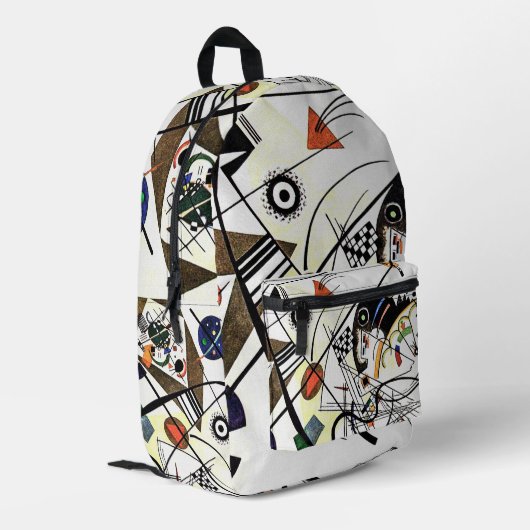Sac À Dos Imprimé Ligne transversale - Kandinsky (Coin arrière gauche)