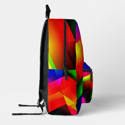 Sac À Dos Imprimé Lignes coupées de réflexion (Gauche)