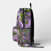 Sac À Dos Imprimé Lilas (Droite)