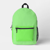 Sac À Dos Imprimé Lime Green Backpack (Recto)