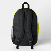 Sac À Dos Imprimé Limonade de tennis vintage (Verso)