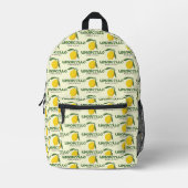 Sac À Dos Imprimé Limoncello (Recto)