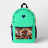 Sac À Dos Imprimé L'ingrédient secret... (Recto)