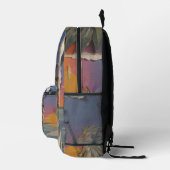 Sac À Dos Imprimé Lion Papercut Backpack (Droite)