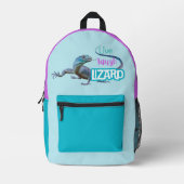 Sac À Dos Imprimé Live Laugh Lizard (Recto)