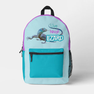 Sac À Dos Imprimé Live Laugh Lizard