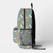 Sac À Dos Imprimé Livres de chats et café (Droite)
