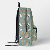 Sac À Dos Imprimé Livres de chats et café (Gauche)