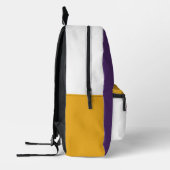 Sac À Dos Imprimé Logo de l'Université d'Albany Initials (Gauche)