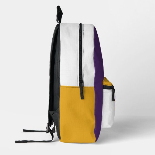 Sac À Dos Imprimé Logo de l'Université d'Albany Initials (Gauche)