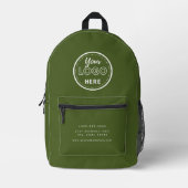 Sac À Dos Imprimé Logo de promotion de marque professionnelle modern (Recto)