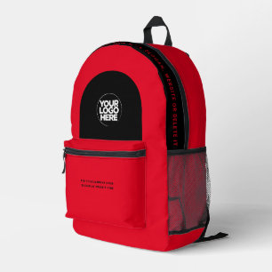 Sac À Dos Imprimé Logo, Texte, Slogan, Site Web