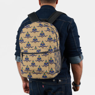 Sac À Dos Imprimé L'Oiseau et la Souris