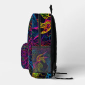 Sac À Dos Imprimé L'oiseau solitaire 3 (Droite)