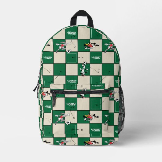Sac À Dos Imprimé LOONEY TUNES™ Soccer Grid Pattern (Recto)