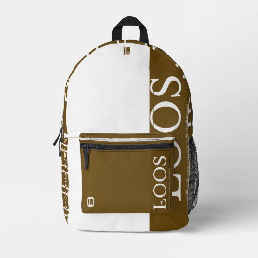 SAC À DOS IMPRIMÉ LOOS (Recto)