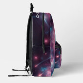 Sac À Dos Imprimé Loup céleste conception personnalisée2 (Gauche)