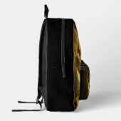 Sac À Dos Imprimé Loup éclair doré (Gauche)