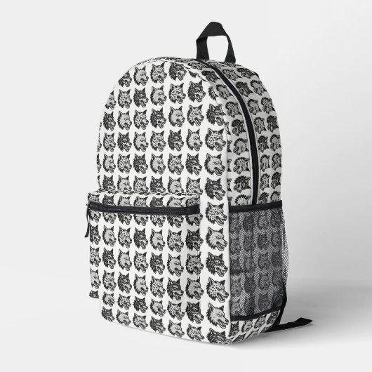 Sac À Dos Imprimé Loups (Coin arrière droit)