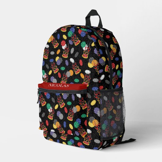 Sac À Dos Imprimé Lucky Casino Dice (Coin arrière droit)